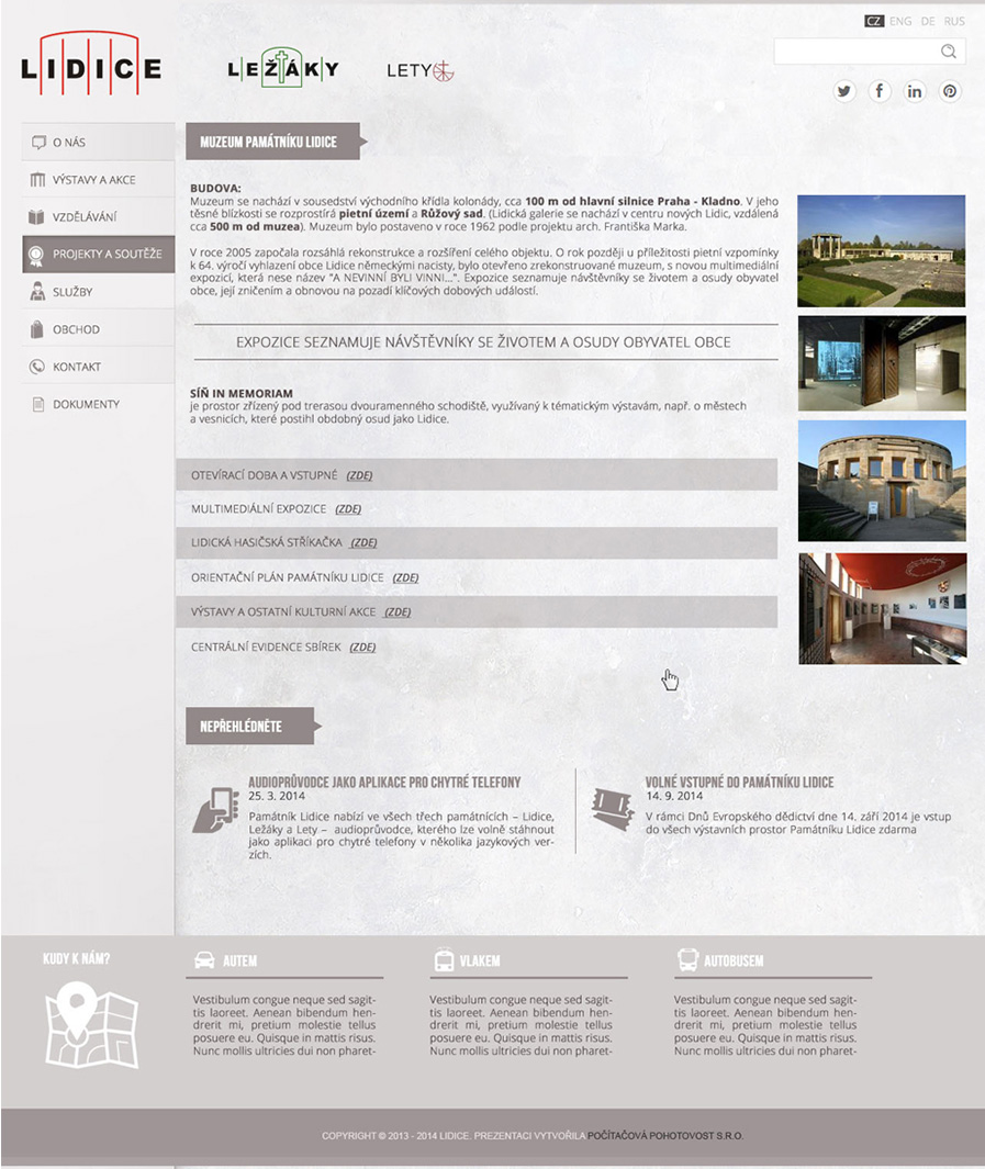 lidice web muzeum male