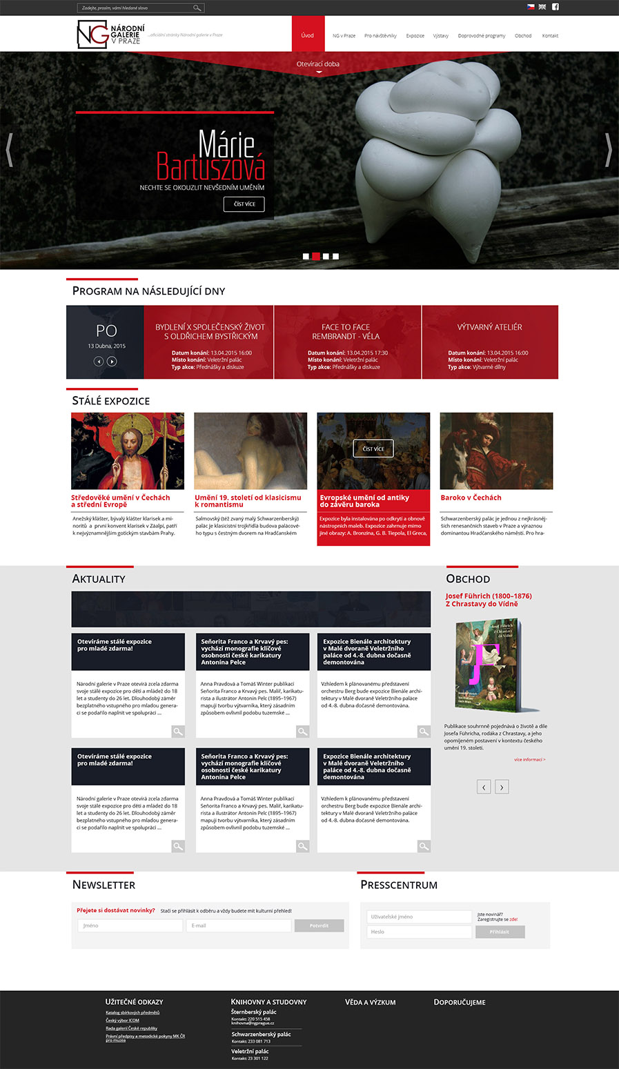 narodnigalerie web