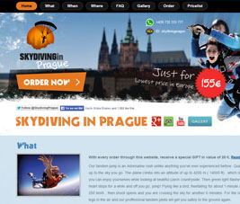 SKYDIVING Prague